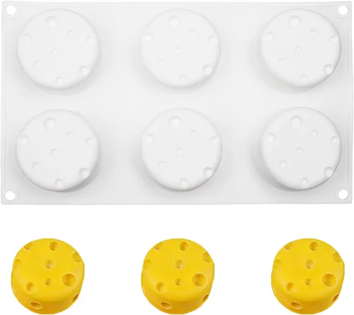 Vista 12 de Moldes de hojas de silicona, moldes de mousse en forma de hojas de 6 cavidades para chocolate, dulces, pudín, mousse, pasteles, decoración