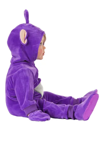 Vista 4 de Disfraz de Bebé Tinky Winky de Teletubbies Multicolor