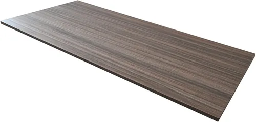 Vista 14 de 36x20 pulgadas Mesa Negra Universal, Escritorio Sólido de Una Pieza, Encimera Reversible de Melamina, Dobles Escritorios, L-Escritorio DIY
