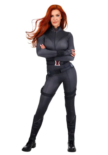 Vista 2 de Disfraz Premium para Mujer Marvel Black Widow Multicolor