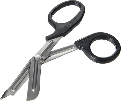Vista 3 de Prestige Medical EMT/Tijera utilitaria, negra, 7 1/2 pulgadas