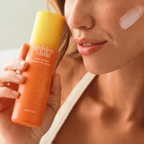 Vista 7 de Crema equilibrante de alta estima - Crema facial hidratante ligera para pieles sensibles y secas. Alivia el enrojecimiento, fortalece la barrera