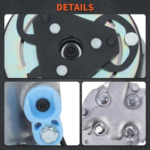 Vista 4 de labwork Compresor de aire Compresor de AC Embrague de AC CO 29091C Reemplazo para Mitsubishi Lancer Outlander Outlander Sport RVR AKS011H402C