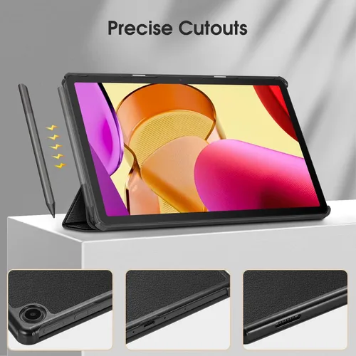 Vista 7 de Fintie Funda delgada para tableta Amazon Fire Max 11 (13ª generación, versión 2023) – Funda rígida de triple pliegue ligera con función de encendido