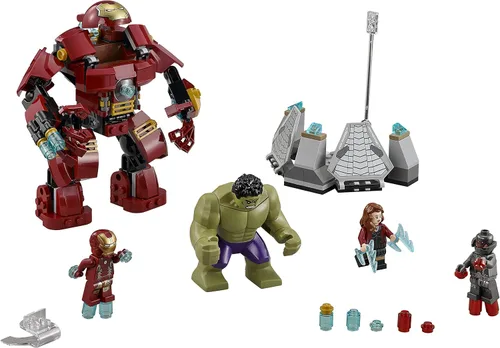 Vista 4 de LEGO Superhéroes The Hulk Buster Smash