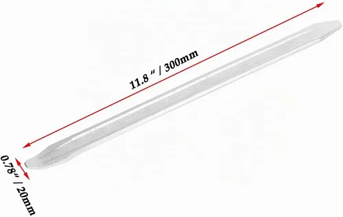 Vista 2 de JOIKIT Juego de 6 piezas de hierro para neumáticos de 12 pulgadas, cucharas de hierro de alta resistencia, herramientas de reparación de cambio