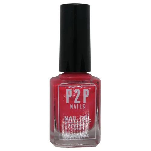 Vista 11 de P2P Nails Esmalte de uñas en gel vegano rosa – Esmalte de uñas de secado rápido – Gel de uñas de textura suave en colores vibrantes – Esmalte en gel