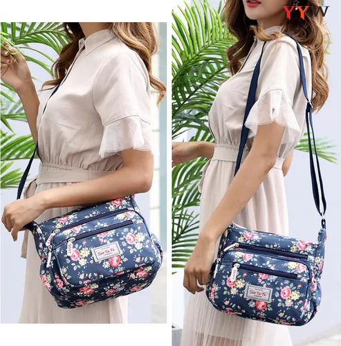 Vista 3 de YYW Bolso cruzado para mujer, multifuncional, para uso diario, viajes, trabajo