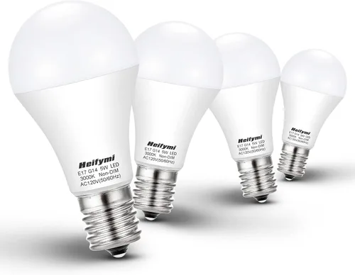 Vista 9 de Bombilla de araña E17 10W LED A60 con forma de globo 1200lm 3000K blanco
