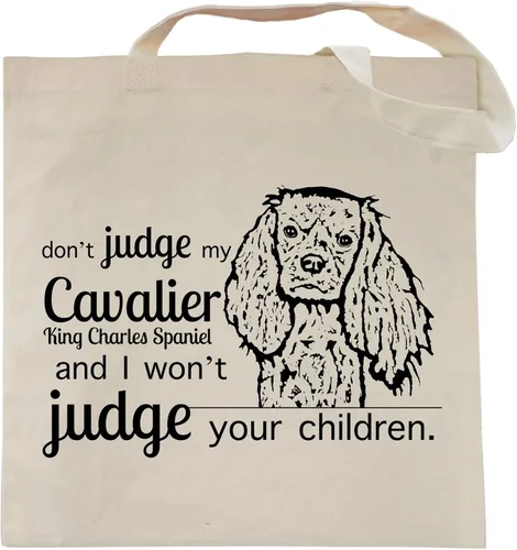 Vista 6 de Pet Studio Art Bolso tote Don't Judge My Dog