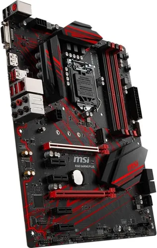 Vista 3 de [Renovado] MSI Performance Gaming Intel Coffee Lake B360 LGA 1151 DDR4 Gráficos integrados CFX ATX placa base (B360 Gaming Plus)