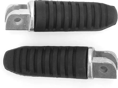Vista 3 de Reposapiés delantero para motocicleta, 1 par de clavijas de pie pedales para Yamaha FJR1300 FZ1 FZ400 FZ6 FZ6R