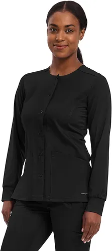 Vista 6 de Healing Hands Chaqueta médica con cierre de presión frontal para mujer Daisy 2-Way Stretch Uniform 5063 4 Pockets, 2-way Stretch Fabric, All-day