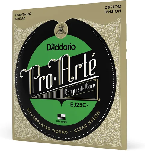 Vista 7 de D'Addario EJ25B SET PRO-ARTE BLK COMP FLAMENCO