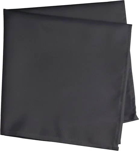 Vista 5 de GEFEII Servilletas de tela de poliéster sólido de 18 x 18 pulgadas para cocina, mantel rectangular cuadrado redondo para bodas, fiestas