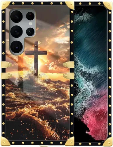Vista 29 de Funda compatible con Samsung Galaxy S22 Ultra, funda protectora de TPU suave a prueba de golpes de 4 libélulas en la flor para Samsung Galaxy S22
