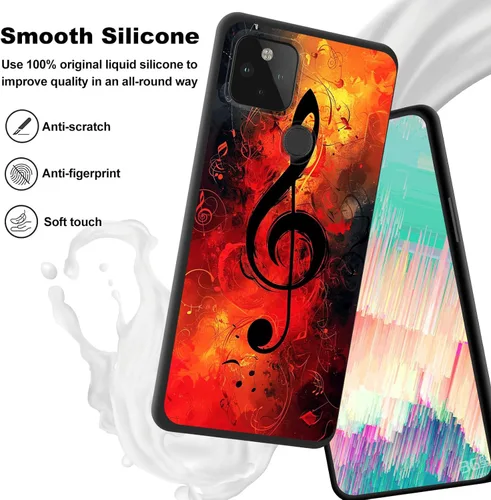 Vista 153 de Funda delgada para Google Pixel 4 XL, funda delgada de silicona de TPU suave a prueba de golpes para Google Pixel 4 XL, astronauta Galaxy