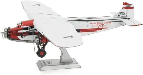 Vista 2 de Metal Earth Ford Trimotor 3D Kit de modelado de metal Fascinaciones