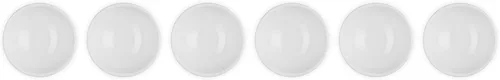 Vista 4 de Le Creuset Set De 6 Cuencos Vancouver Pinch 2 Oz Blanco
