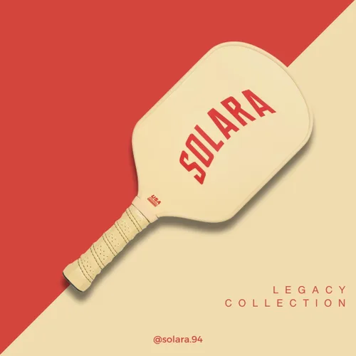 Vista 4 de Solara '94 Legacy Pickleball - Núcleo de fibra de carbono de 0.630 in para control y potencia, aprobado por Pickleball de Estados Unidos