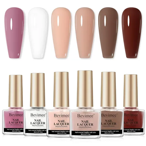 Vista 18 de Esmalte de uñas de secado rápido, color rosa, esmalte de uñas transparente, esmalte de uñas de secado rápido regular, a granel, sin gel, de larga