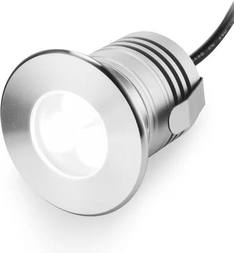 Vista 9 de Luces LED subacuáticas para piscina, 3 W, 12 V-24 V CC, IP68 impermeable, aluminio de acero inoxidable, lámpara para piscinas enterradas, estanques
