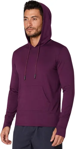 Vista 29 de INGEAR Sudadera con capucha UPF 50+ para hombre, ligera, con protección UV, de secado rápido, absorbe la humedad, con bolsillo Negro