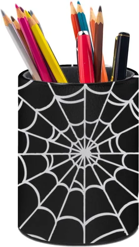 Vista 45 de Organizador de lápices con diseño de bandera de Estados Unidos, lindo portalápices, taza de lápices para escritorio, soporte para brochas