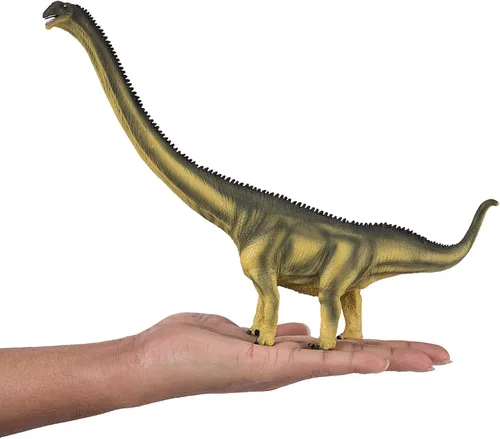 Vista 5 de MOJO - Figura de dinosaurio realista, Mamenchisaurus, verde, 11 x 2.2 x 7.5 pulgadas