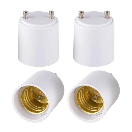 Vista 9 de Onite Adaptador GU24 a E26, Convertidor de Enchufe Resistente al Calor de 600W 320°F, Base de Bombilla GU24 de Alta Potencia a Enchufe Medio