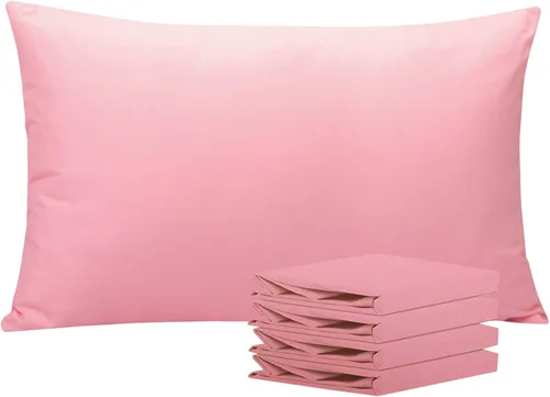 Vista 77 de NTBAY Juego de fundas de almohada estándar, paquete de 2 fundas de almohada de microfibra cepillada de 20 x 26 pulgadas, suaves, sin arrugas Aqua