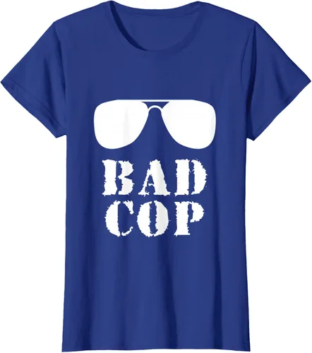Vista 51 de Bad Cop Funny Police - Camiseta a juego para padre e hijo, Negro, S
