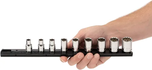 Vista 3 de TEKTON Juego de llaves de vaso de 12 puntos con accionamiento de 3/8