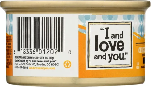 Vista 6 de I AND LOVE AND YOU, Comida para gatos con salsa gruesa de pollo, 3 onzas