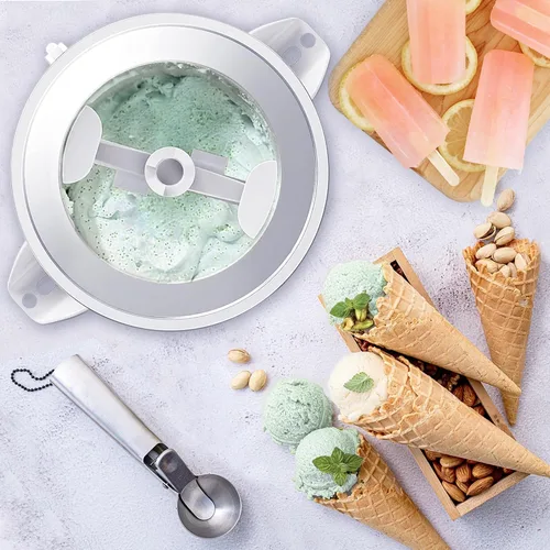 Vista 6 de KitchenAid - Accesorio para máquina de helados para batidora de pie, cuenco de helado de 2 cuartos de galón compatible con batidoras de soporte