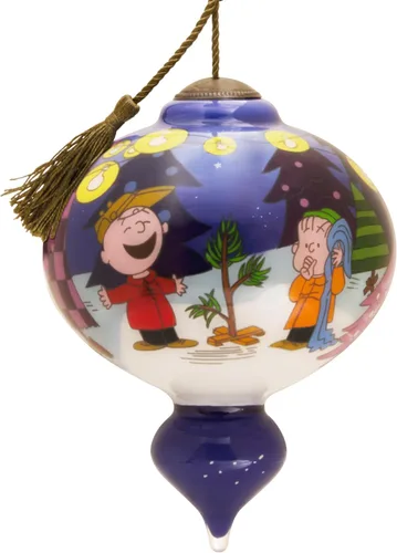Vista 7 de Hallmark Adorno navideño de The Peanuts Gang Carolers