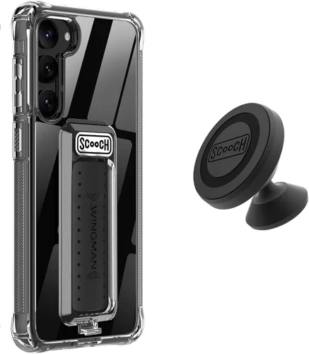 Vista 25 de Scooch Wingman - Funda con función atril para Samsung Galaxy S9 [protección contra caídas de 10 pies] [soporte bidireccional] funda protectora a
