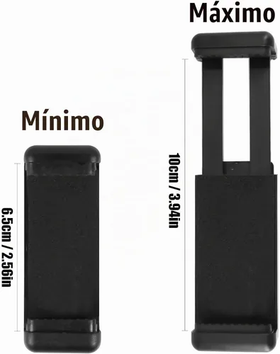 Vista 3 de Adaptador universal de montaje en trípode para teléfono celular, cabezal de conector de clip para teléfono utilizado para monopod selfie stick viaje