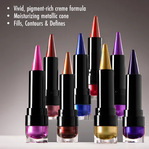 Vista 2 de Brillo labial metálico metalicious de Black Radiance The Lip Sculptor Piedra preciosa de amatista (Lavanda clara)