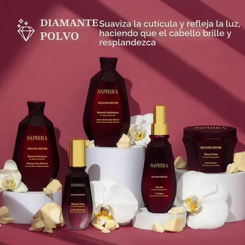 Vista 8 de Saphira Healing Repair Shampoo & Conditioner Duo