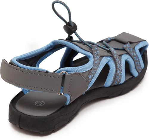 Vista 32 de Skysole Zapatos de agua para niños, resistentes sandalias anfibias con correa trasera para playa, senderismo y deportes al aire libre
