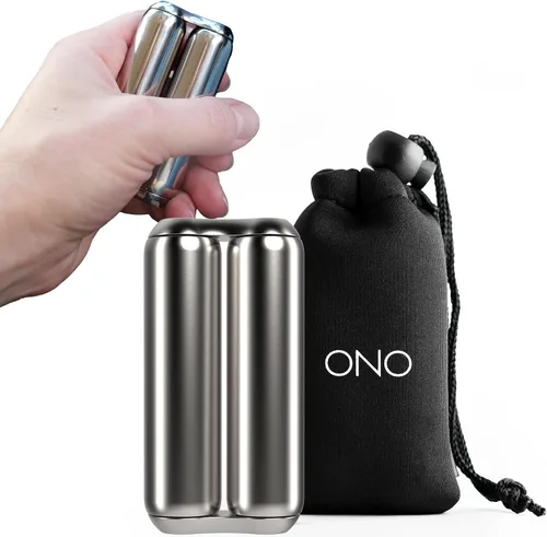 Vista 17 de ONO Roller - Juguete antiestrés de mano para adultos Ayuda a aliviar el estrés, la ansiedad, la tensión Promueve la concentración, la claridad