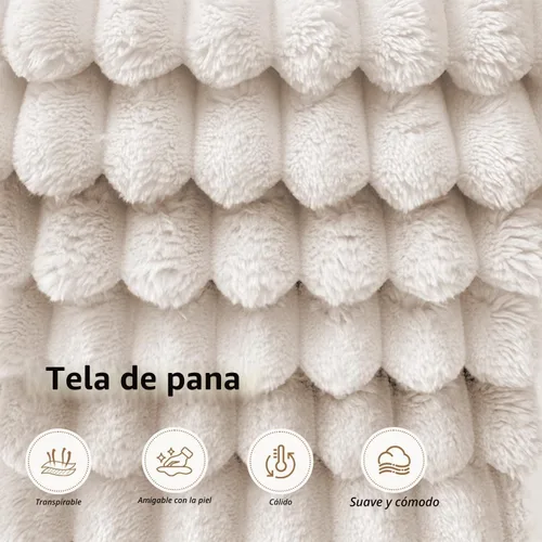 Vista 6 de Sofá modular seccional, sofás deshuesados para sala de estar, sofás en forma de L, sofá de nube seccional, cómodo sofá de pana, con asiento Beige