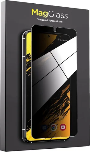Vista 8 de magglass Protector de pantalla de vidrio mate para Samsung Galaxy S23 Plus, compatible con huellas dactilares, antirreflejos, resistente al aceite
