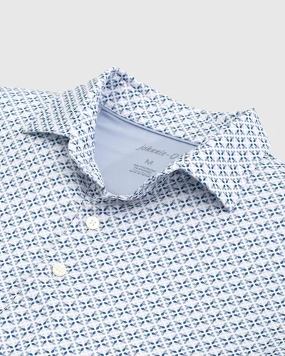 Vista 2 de johnnie-O Polo estampado Waverly