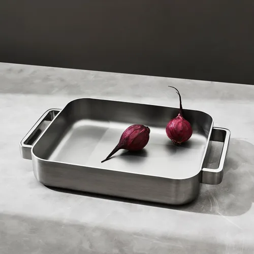 Vista 2 de Iittala Tools 162892 - Asador de horno grande de acero inoxidable