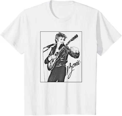 Vista 5 de David Bowie - Camiseta Deluxe, Gris