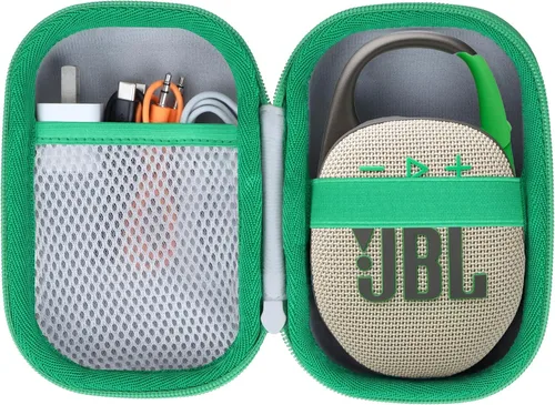 Vista 16 de Funda rígida compatible con altavoz portátil JBL Clip 5 Clip 4 (funda negra)