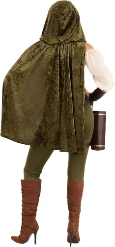 Vista 4 de Disfraz de Robin Hood para mujer
