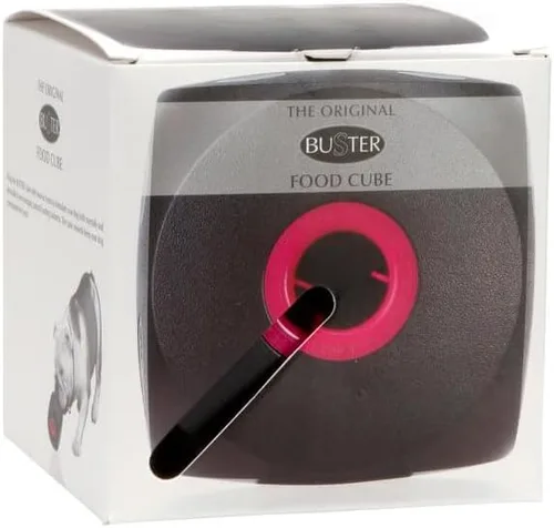 Vista 2 de Cubo dispensador de alimento Kruuse BUSTER, L, Negro